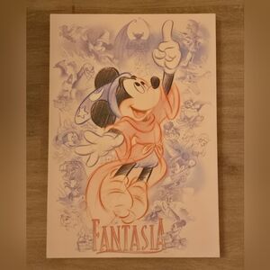 Fantasia Studio Sketches Canvas Print